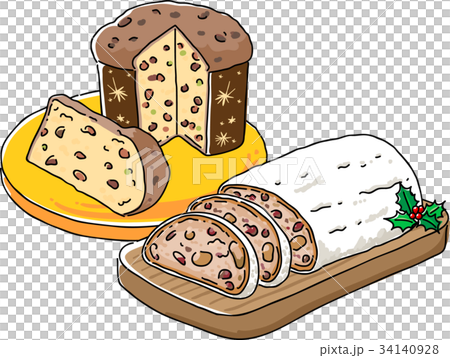 Stollen and Panettone 34140928