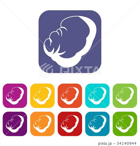 Spleen icons set Spleen icons set 34140944