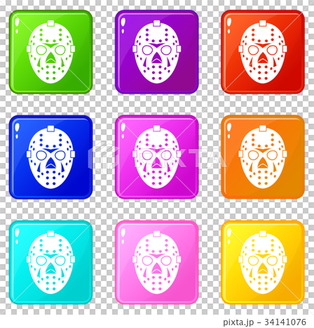 Goalkeeper mask set 9 Goalkeeper mask set 9 34141076