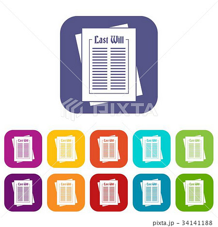 Will icons set 34141188
