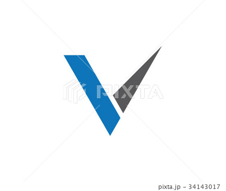 V Letter Logo Template 34143017