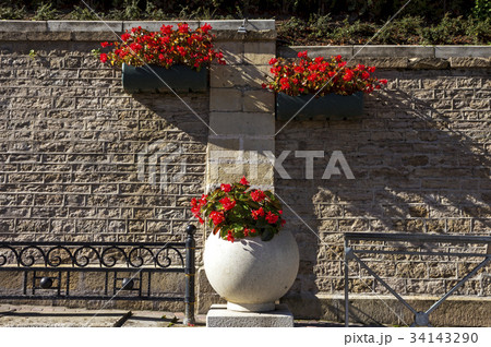 Original flowerbed in Kislovodsk 34143290