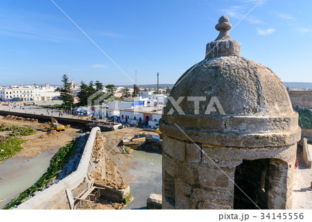 Essaouira old city from fortress. Morocco Essaouira old city from fortress. Morocco 34145556