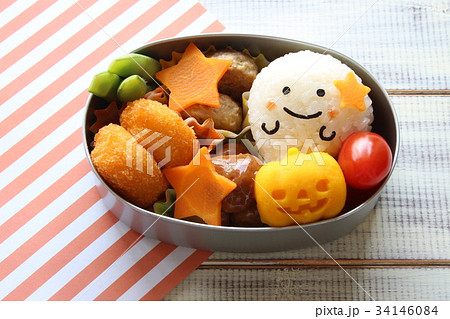 ハロウィンのお弁当 ハロウィンのお弁当 34146084