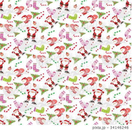 christmas pattern seamless christmas pattern seamless 34146246