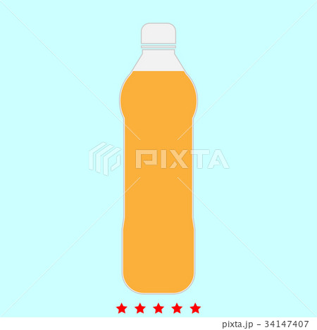 Water plastic bottle it is icon . Water plastic bottle it is icon . 34147407