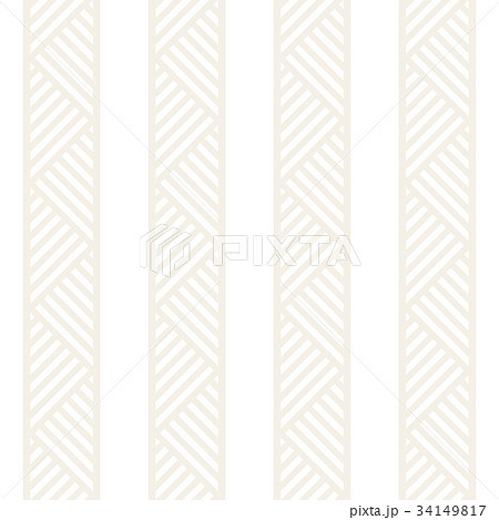 Stylish Lines Lattice. Ethnic Monochrome Texture 34149817