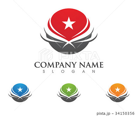 Falcon Eagle Bird Logo Template 34150356