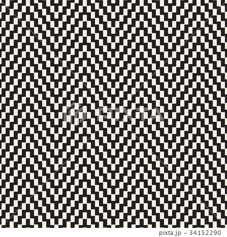 Repeatable geometric grid texture. Vector seamless 34152290