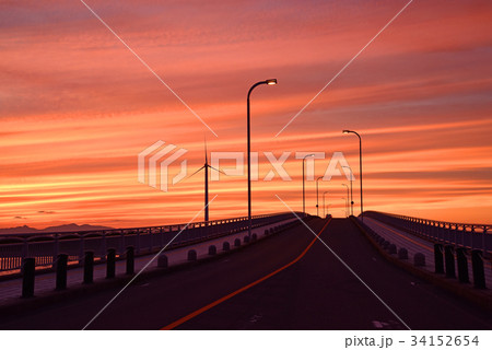 colorful sunset 34152654