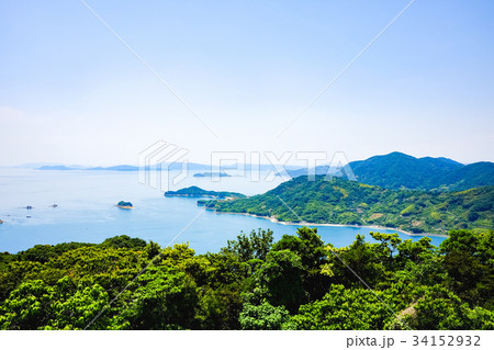 豊島・十文字山展望台 34152932