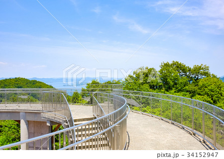 豊島・十文字山展望台 豊島・十文字山展望台 34152947