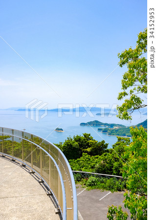 豊島・十文字山展望台 34152953