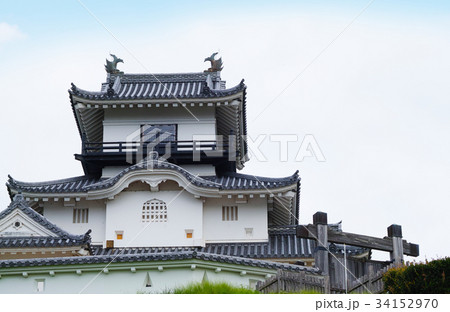 【日本100名城】掛川城 天守（コピースペース） 34152970