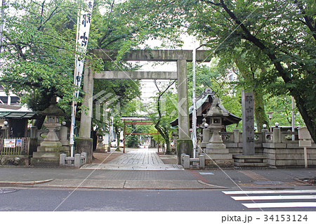 那古野神社･鳥居/愛知県名古屋市中区 34153124