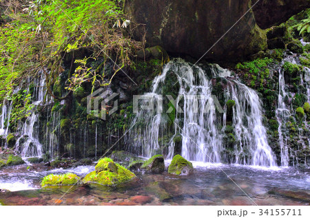 鳥海山　元滝伏流水 34155711