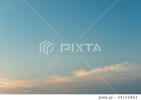 Summer sky in sunset, vintage tone Summer sky in sunset, vintage tone 34155843