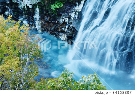 白ひげの滝（北海道） 34158807