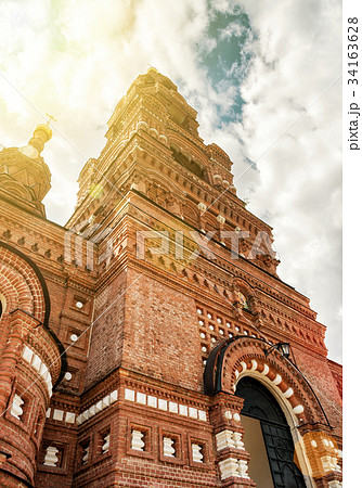 The Chernigovsky Skit Belfry in Sergiyev Posad The Chernigovsky Skit Belfry in Sergiyev Posad 34163628