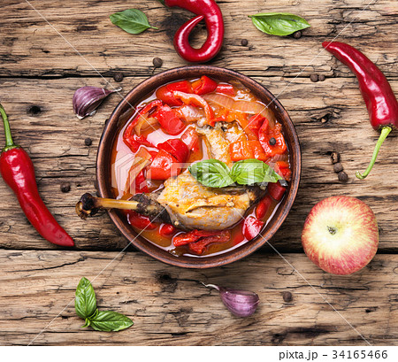 lecso dish of Hungarian cuisine 34165466