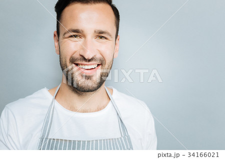 Portrait of smiling man that posing on camera Portrait of smiling man that posing on camera 34166021