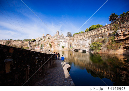Fort Chittorgarh. India. Rajasthan. Kirti Stambha 34166993