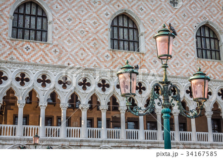 The Basilica of San Marco in St. Marks square The Basilica of San Marco in St. Marks square 34167585
