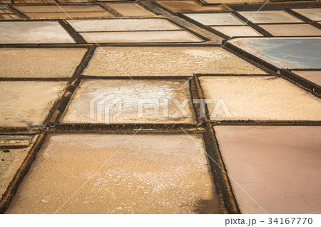 Salt works of Janubio, Lanzarote, Canary Islands Salt works of Janubio, Lanzarote, Canary Islands 34167770