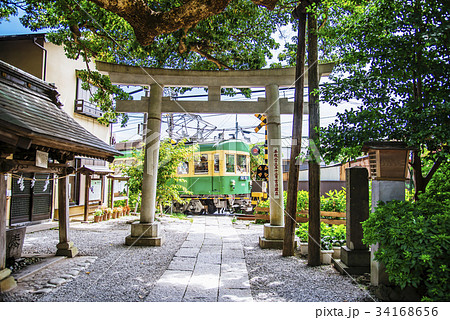 江ノ電　御霊神社 34168656