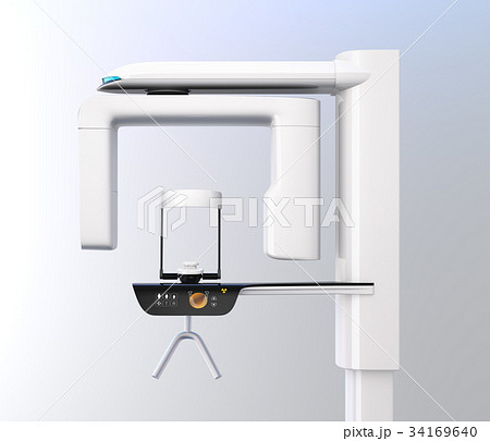 対面位置づけ方式、タッチパネルが備えている歯科用パノラマ・CT複合撮影装置のイメージ 対面位置づけ方式、タッチパネルが備えている歯科用パノラマ・CT複合撮影装置のイメージ 34169640
