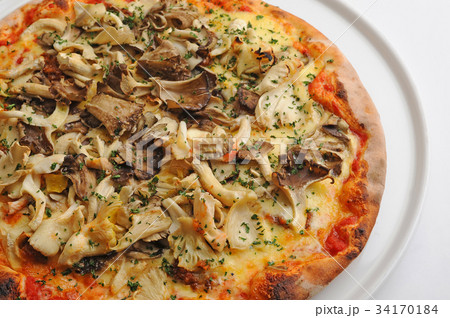 きのこのピザ きのこのピザ 34170184