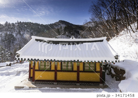 江原道 冬 金剛山 34171458