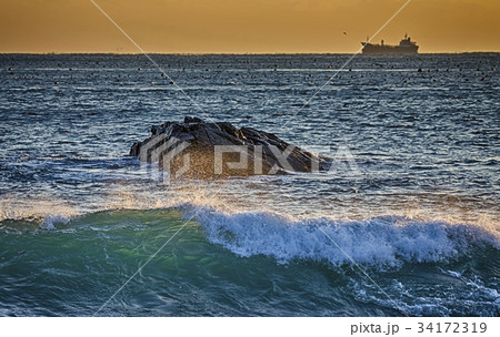 海 釜山 オランの 34172319