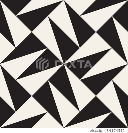 Seamless decorative background. Vector geometric 34174552