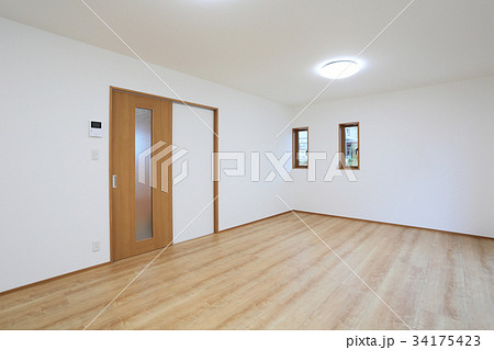 新築住宅 リビングダイニングキッチン 34175423