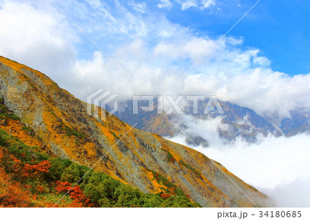 麗しき北アルプス　その７７　　：　信州の紅葉　その７８ 34180685
