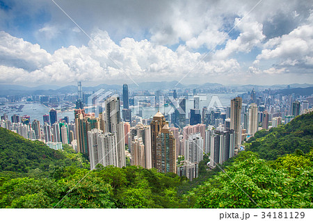 香港　ヴィクトリアピーク　太平山 34181129