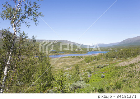 Sjoa river in Jotunheimen (Norway) 34181271