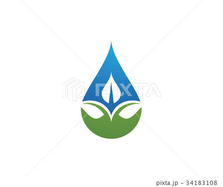 water drop Logo Template water drop Logo Template 34183108