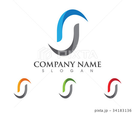 S letter logo template 34183136