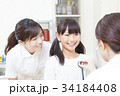 病院の診察室の写真_医師_看護師_女の子 34184408