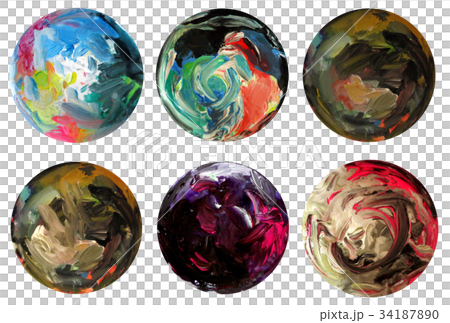 [油漆裝飾]丙烯酸漆調色板 34187890