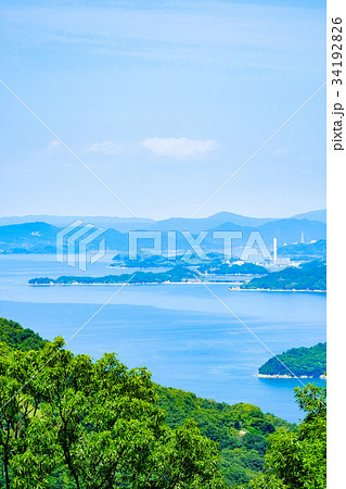 豊島・十文字山展望台 豊島・十文字山展望台 34192826