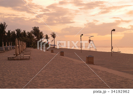 朝のバリ島ヌサドゥア 34192962