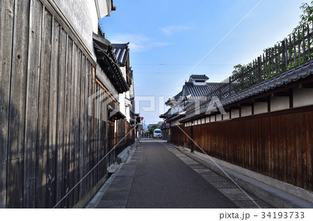 富田林寺内町城之門筋の町並み 富田林寺内町城之門筋の町並み 34193733