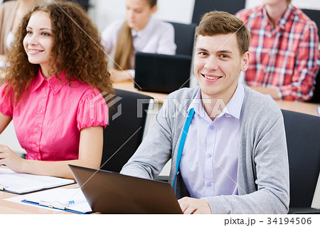 Students at lesson Students at lesson 34194506