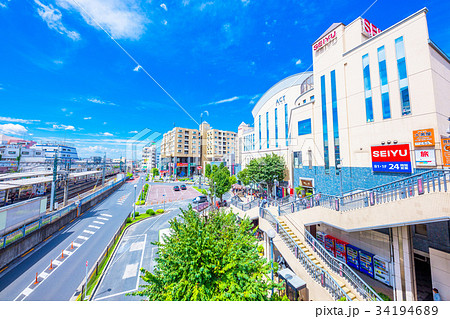 東武東上線 成増駅　北口ロータリー 34194689