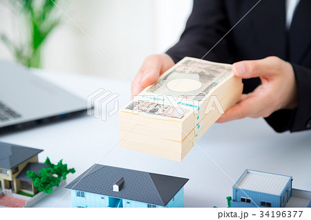 大金　不動産　一戸建て　賃貸　　ミニチュア　固定資産税　不動産投資　相談　免税　マンションか戸建て 34196377