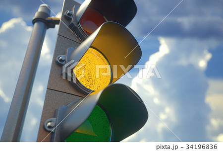 Traffic Light Yellow 34196836