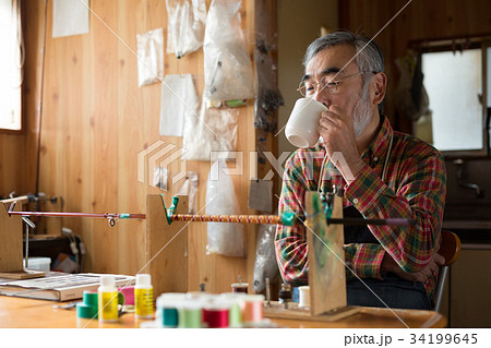 竿　ロッド職人　コーヒー 34199645